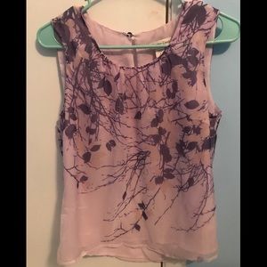 COLDWATER CREEK SLEEVELESS BLOUSE